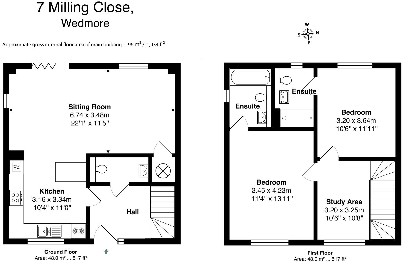 Central Wedmore floorplan