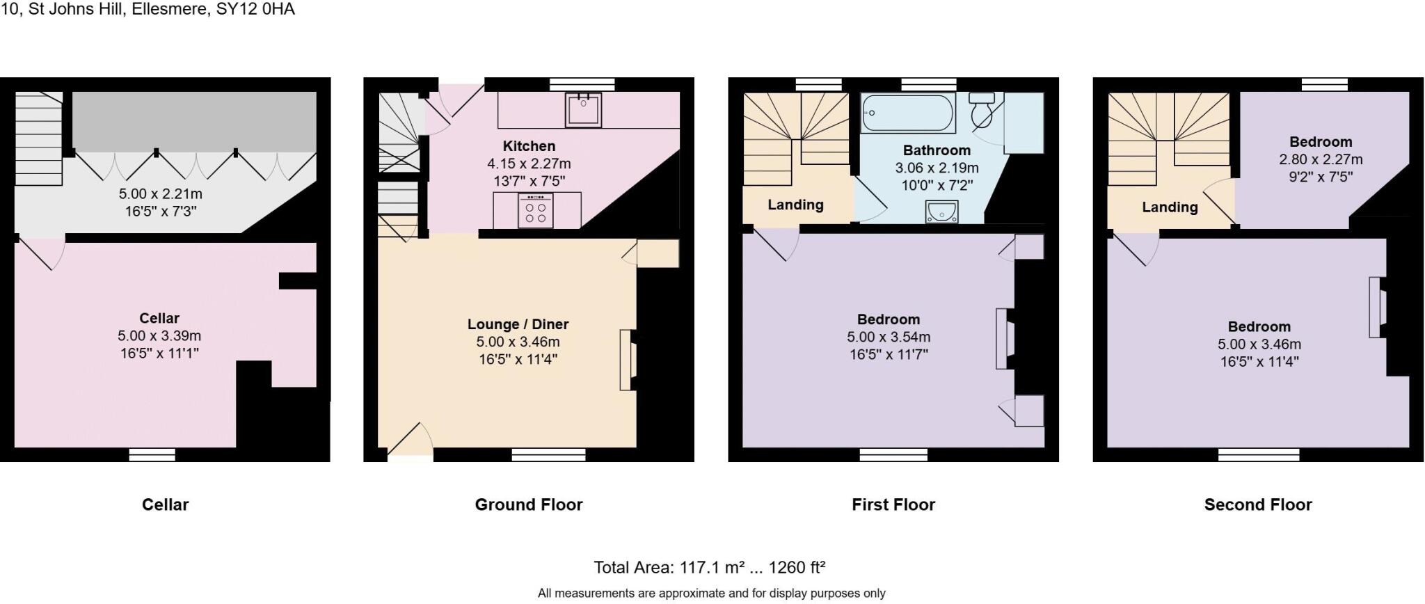 St. Johns Hill, Ellesmere floorplan