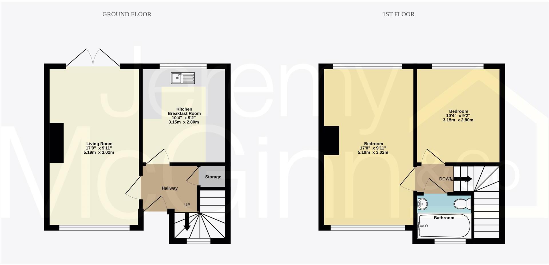 Kendall Avenue, Stratford-Upon-Avon floorplan