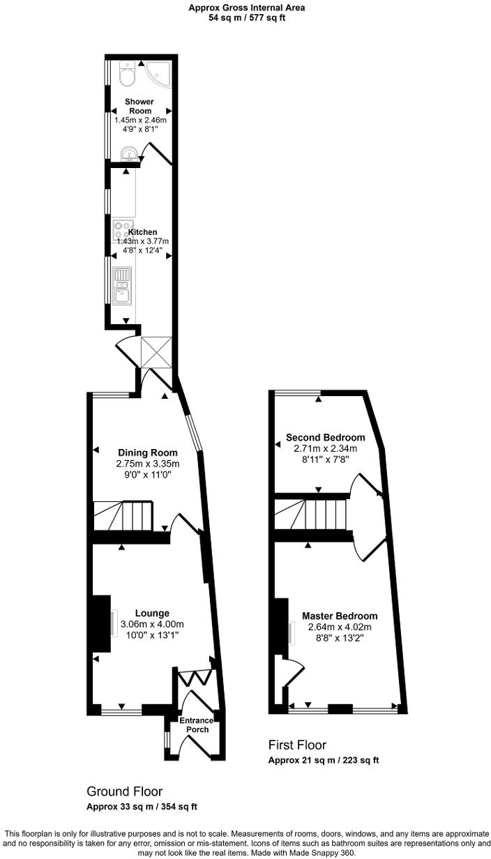 Marybrooke Street, Berkeley, Gloucester, GL13 9BA floorplan