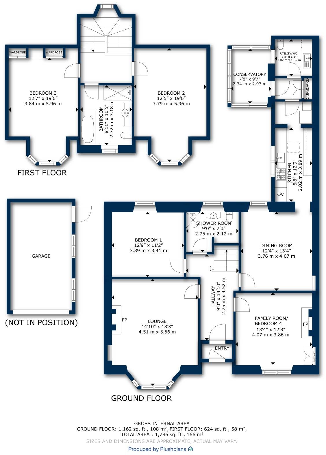 "Anchor Cottage", Mansewell Road, Prestwick, South Ayrshire, KA9 1BB floorplan