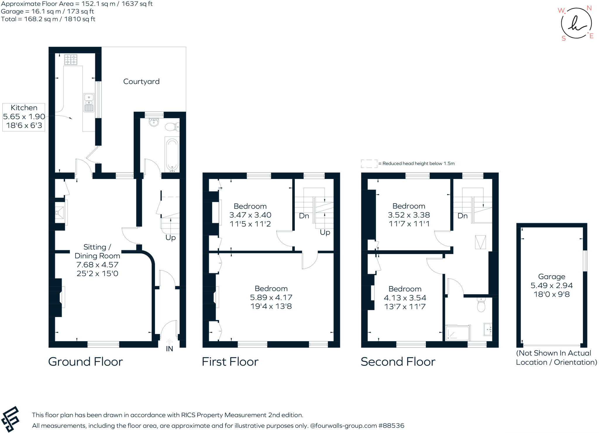 Highbury Place, Bath, BA1 floorplan