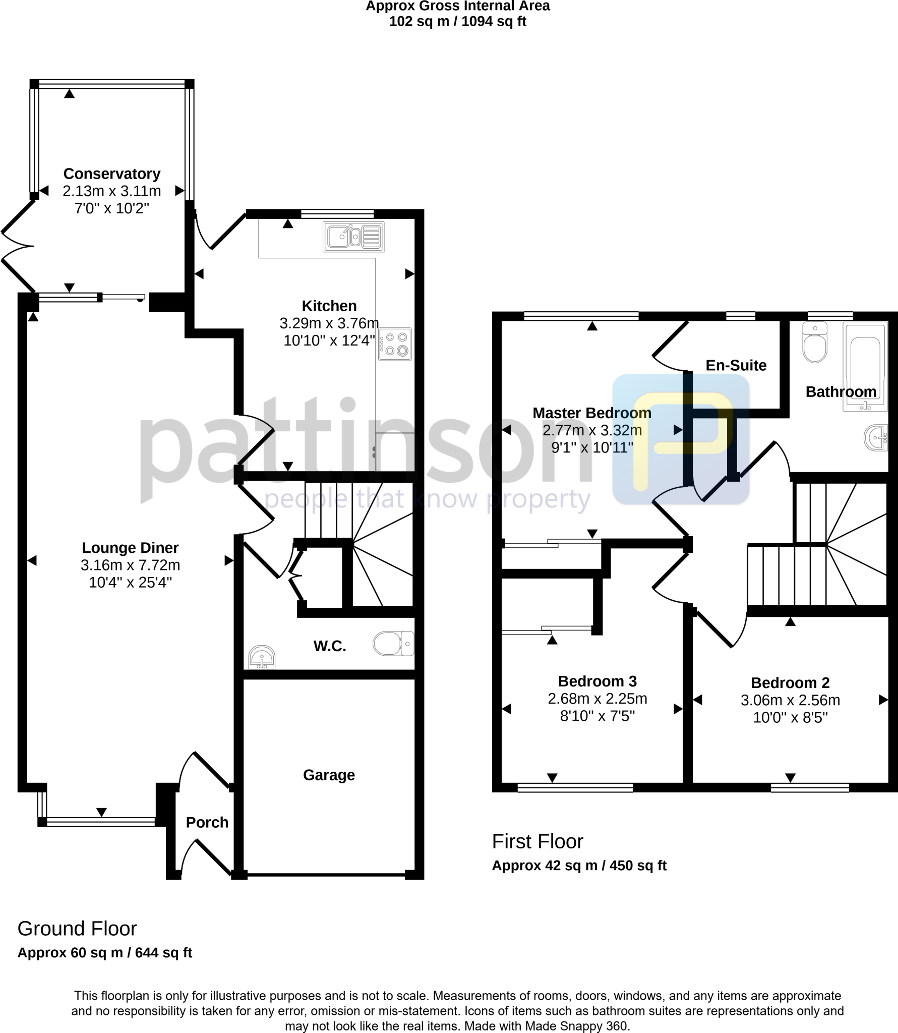 Larchwood Drive, Fallowfield, Ashington, Northumberland, NE63 9FG floorplan