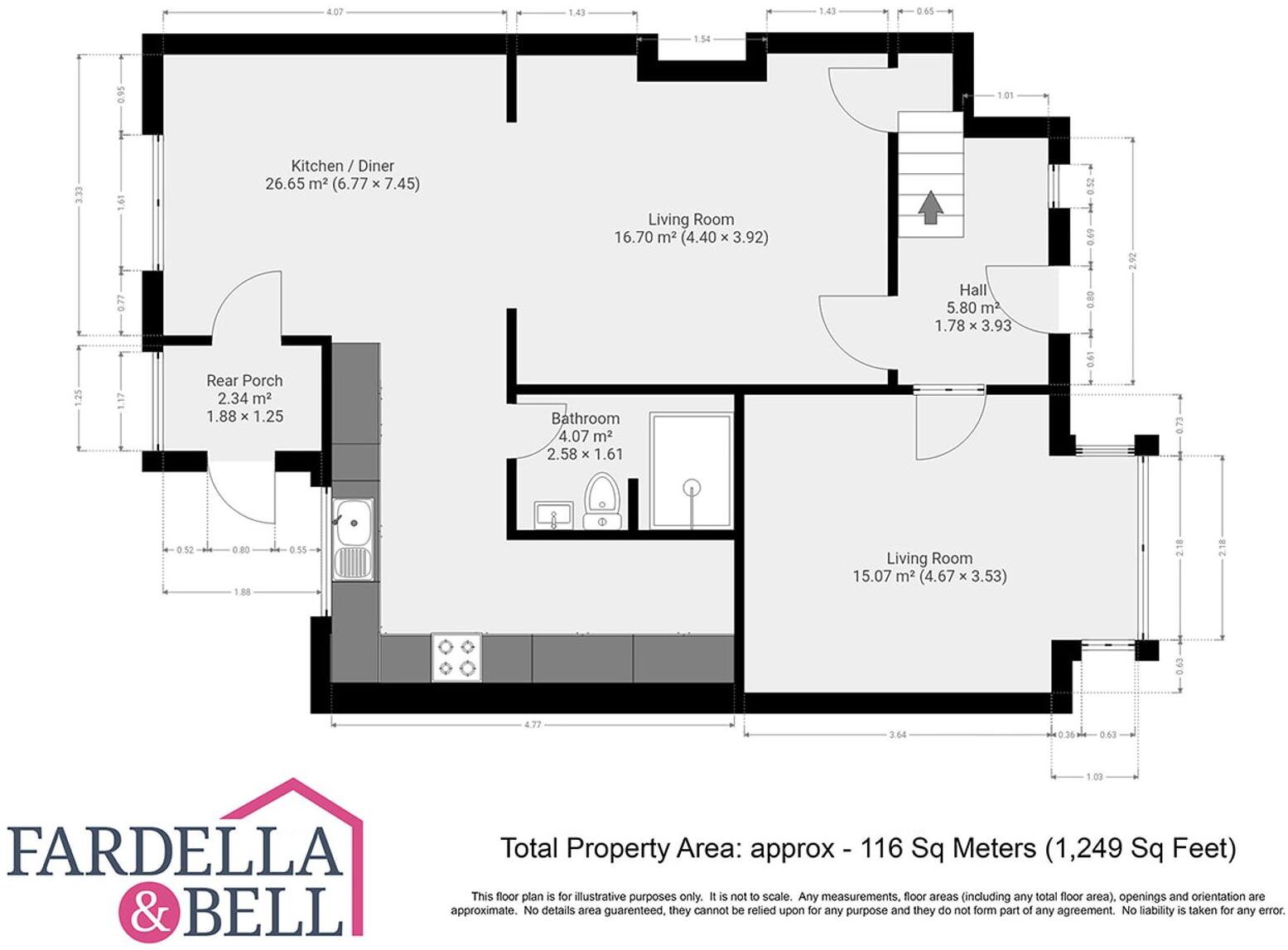 Bank Terrace, Simonstone, BB12 floorplan