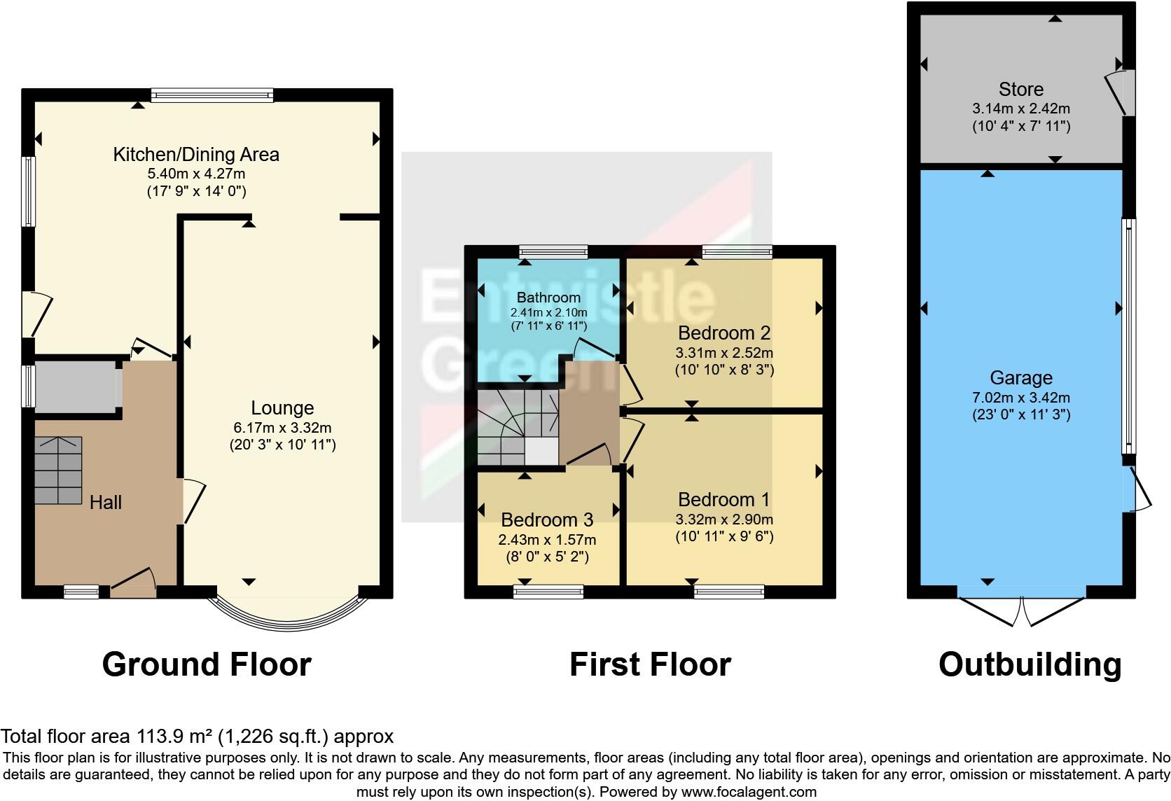 Aldwych Drive, Ashton-on-Ribble, Preston, Lancashire, PR2 floorplan