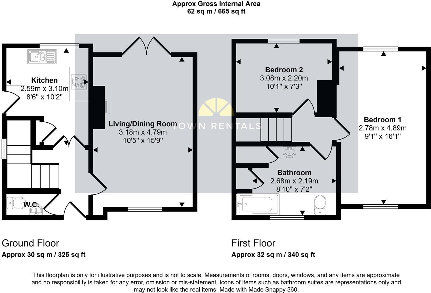 Frenchgate Road, Hampden Park, BN22 floorplan