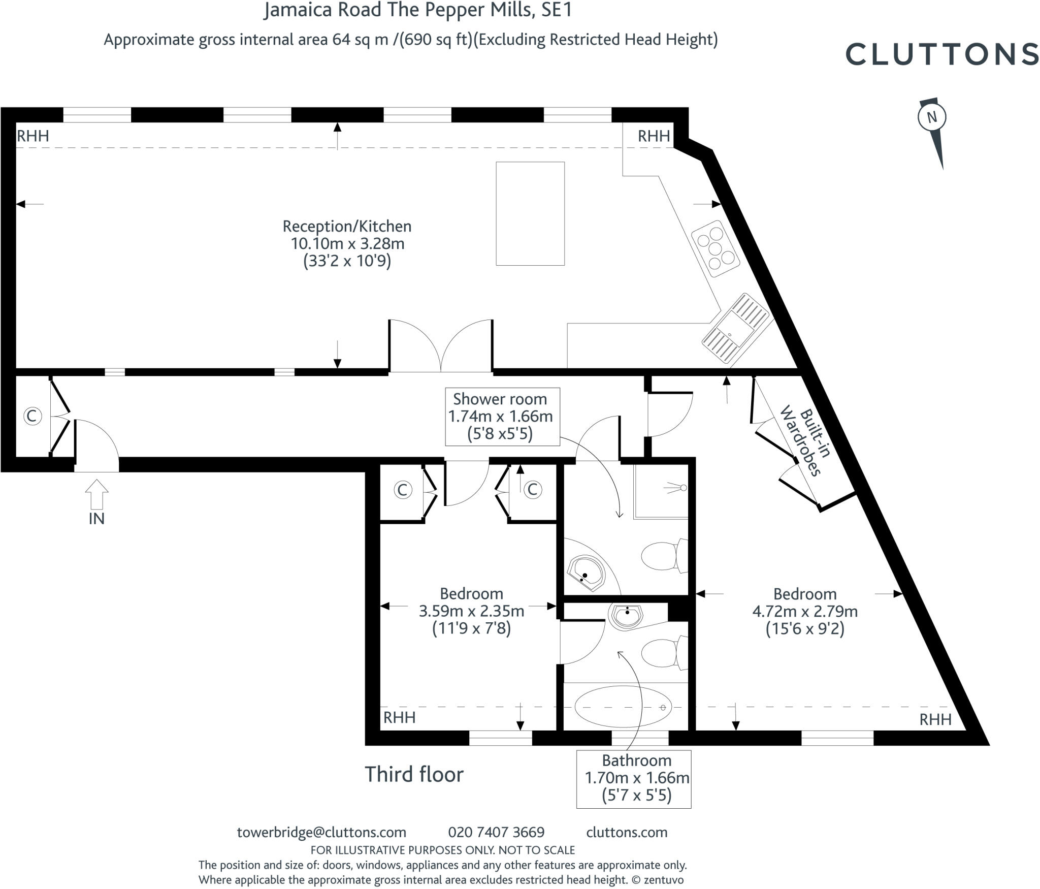 The Pepper Mills, London SE1 floorplan