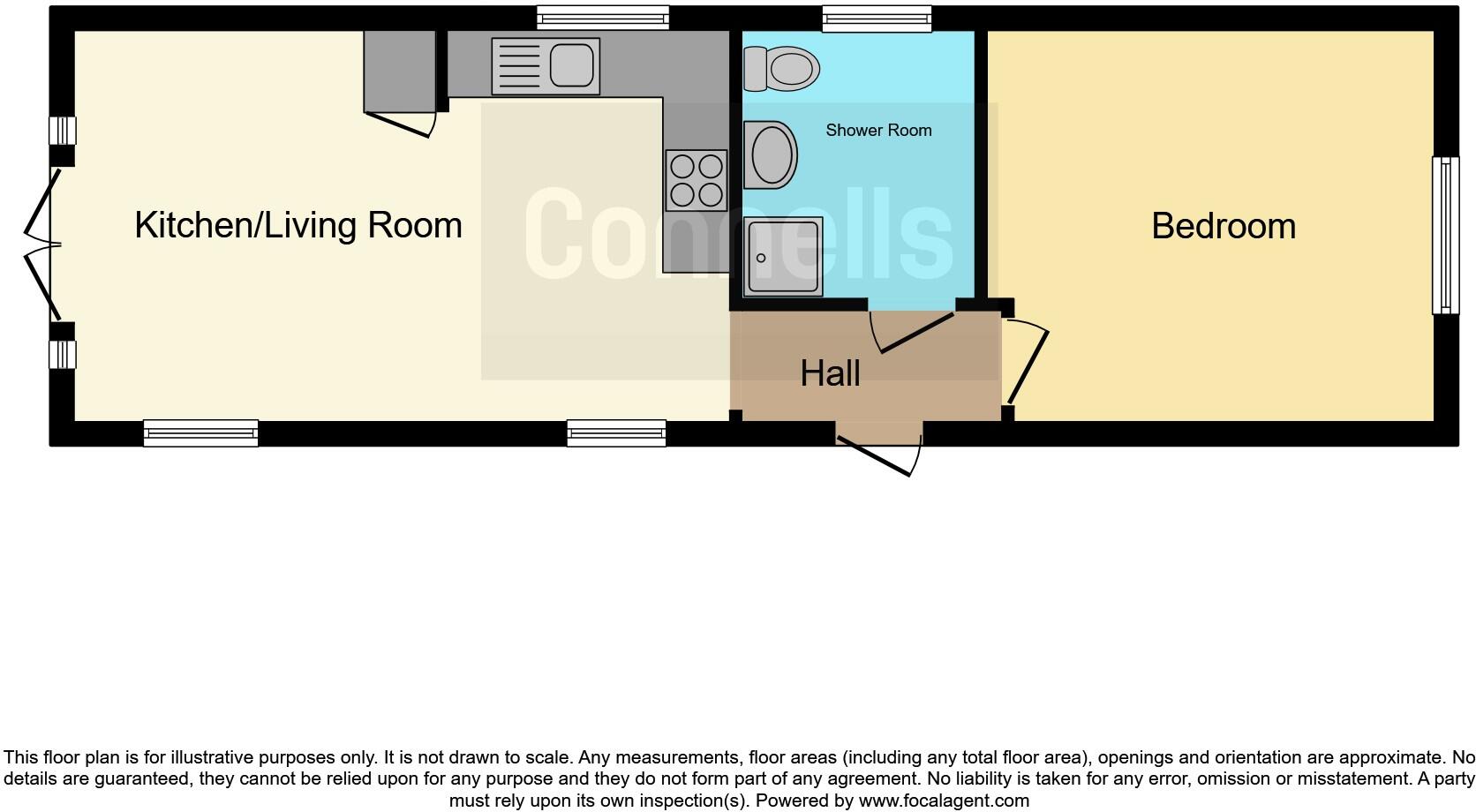 Glen Mobile Home Park, Colden Common, Winchester floorplan