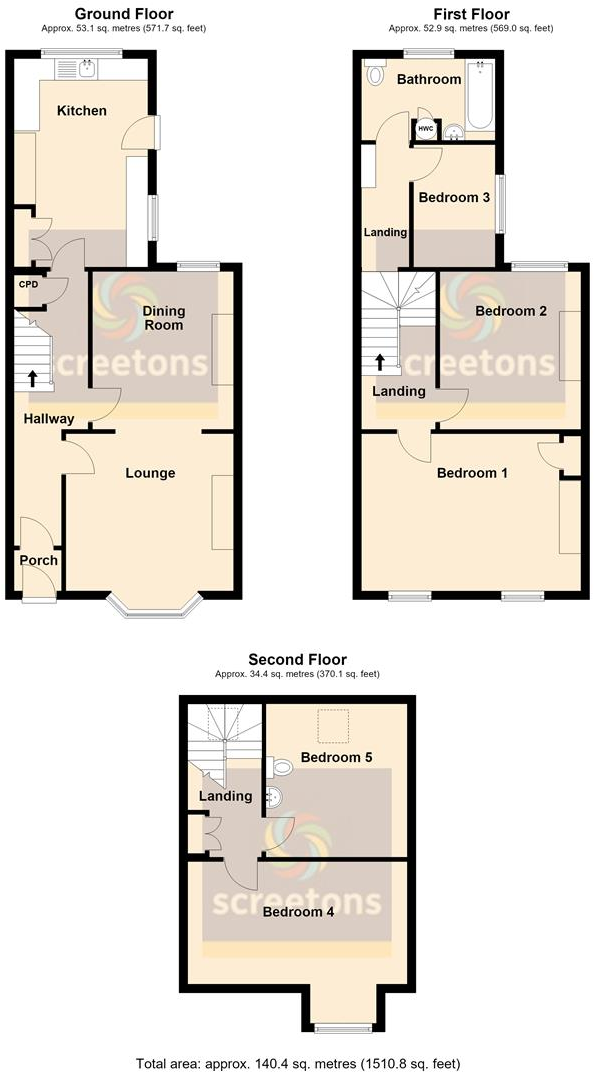 Jefferson Street, Goole floorplan