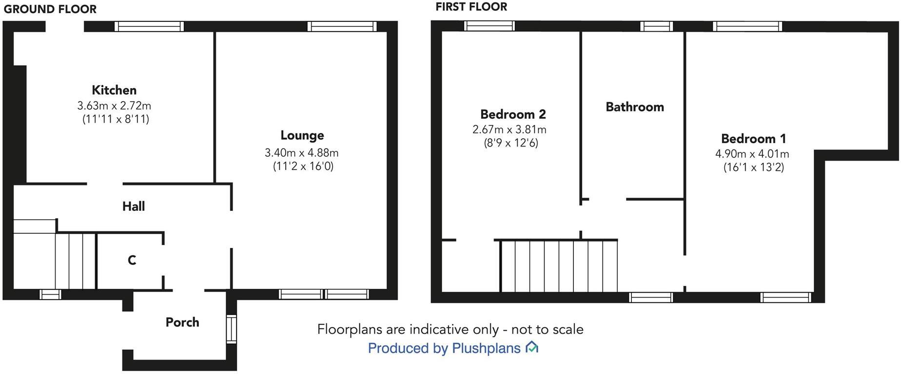 Wren Road, Greenock floorplan