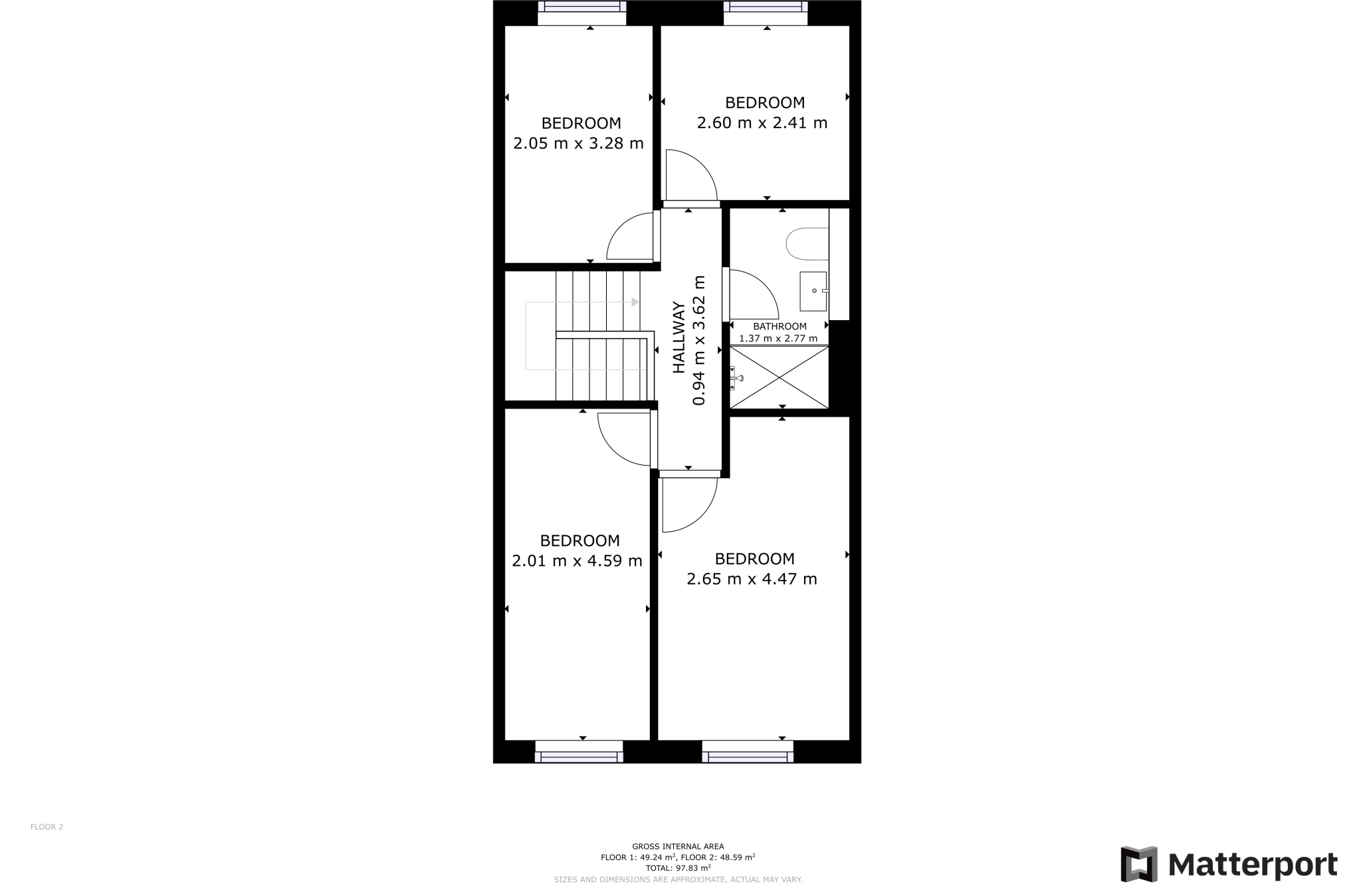Chancel Avenue, Salford, M5 floorplan
