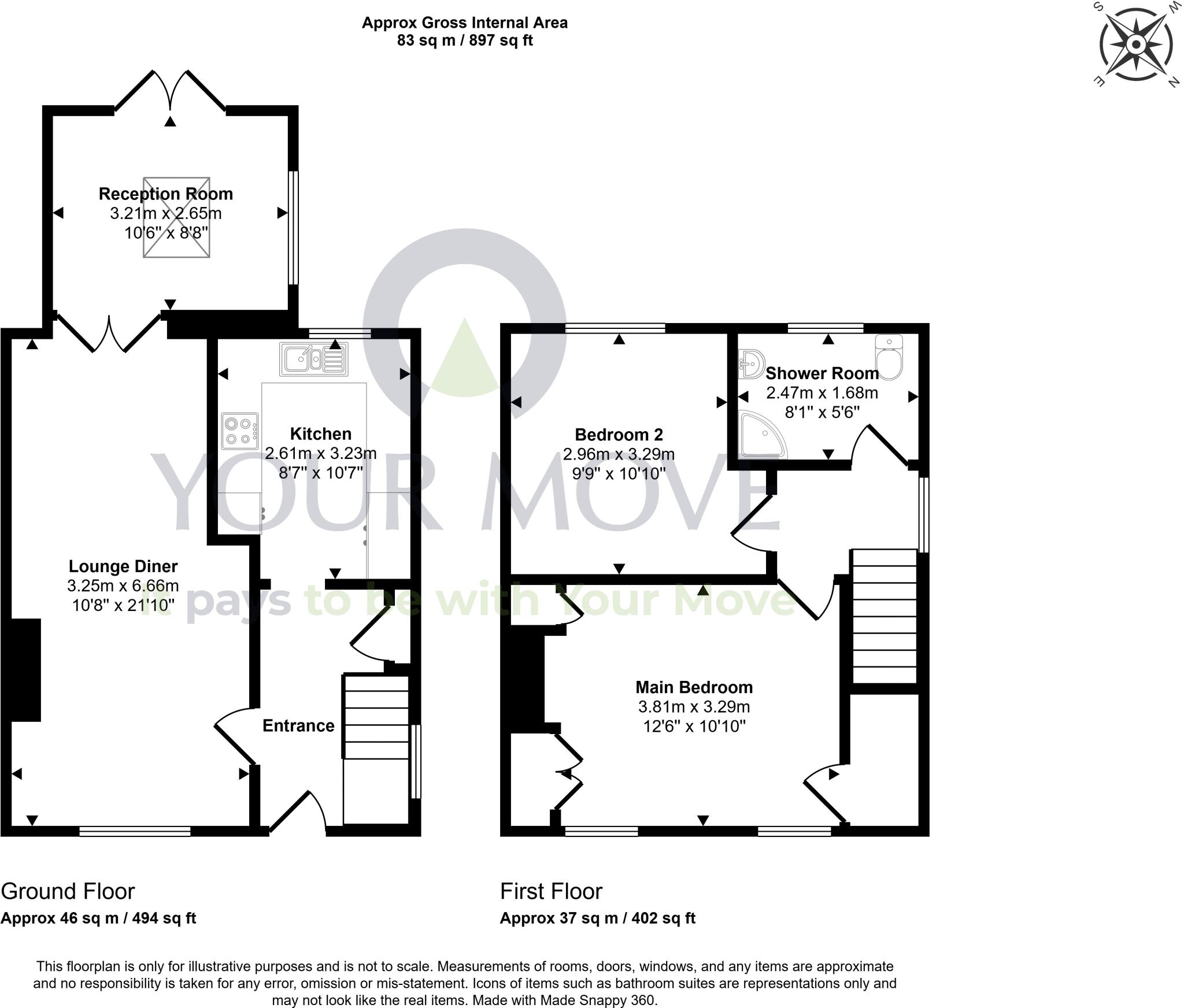 Woodburn Road, Glenrothes, Fife, KY7 floorplan