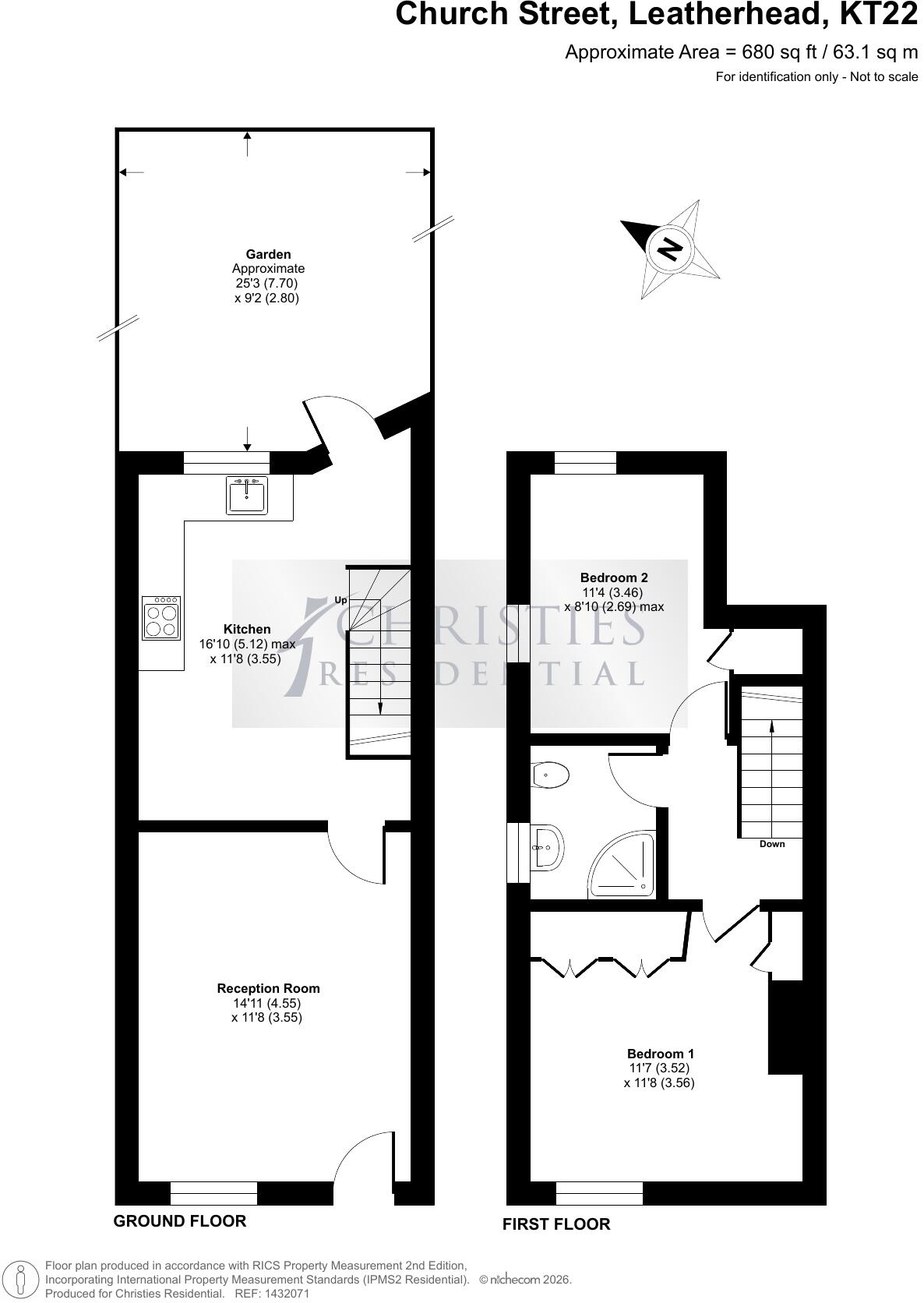 Leatherhead, Surrey, KT22 floorplan