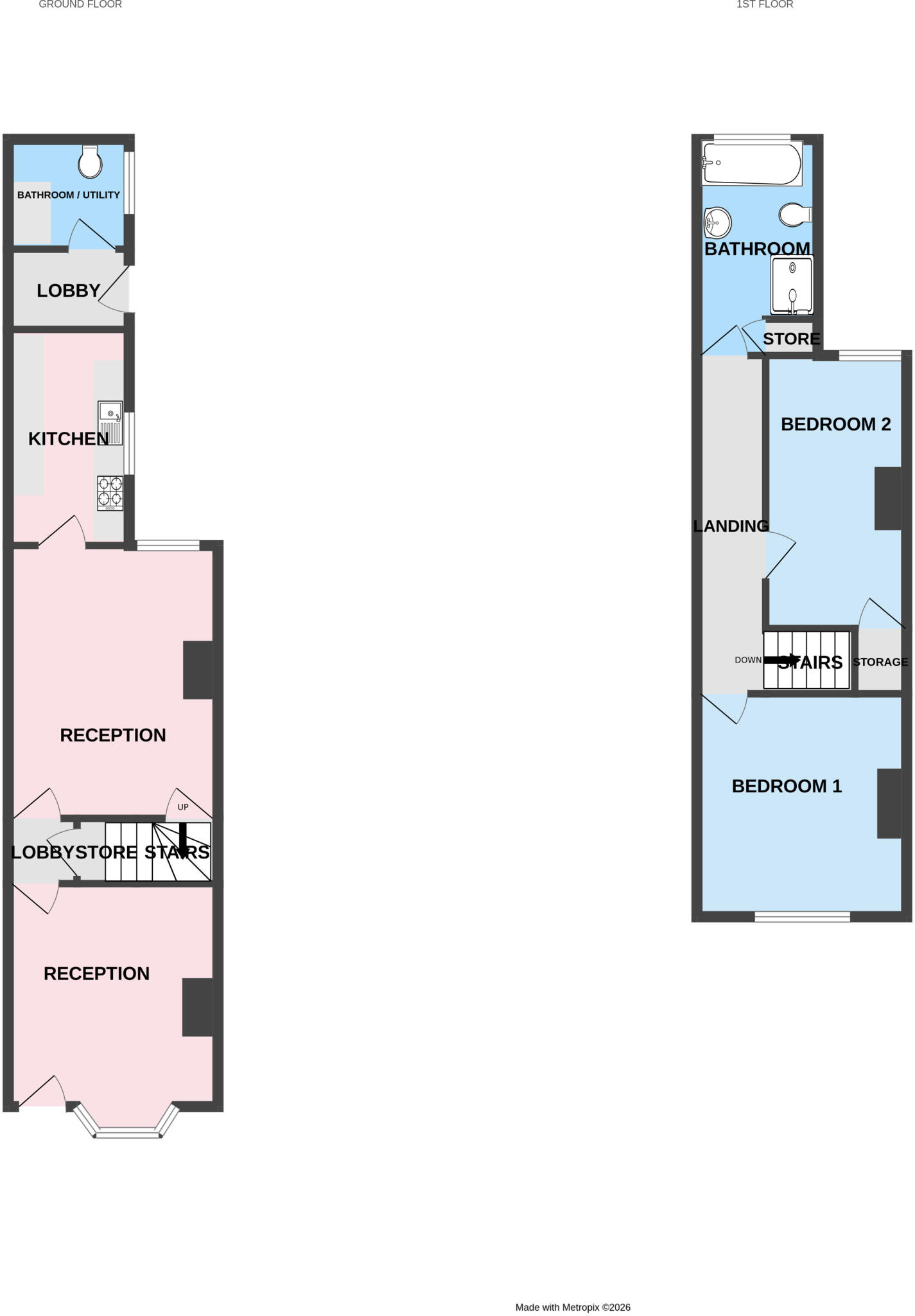 Bushbury Lane, Wolverhampton, West Midlands, WV10 floorplan