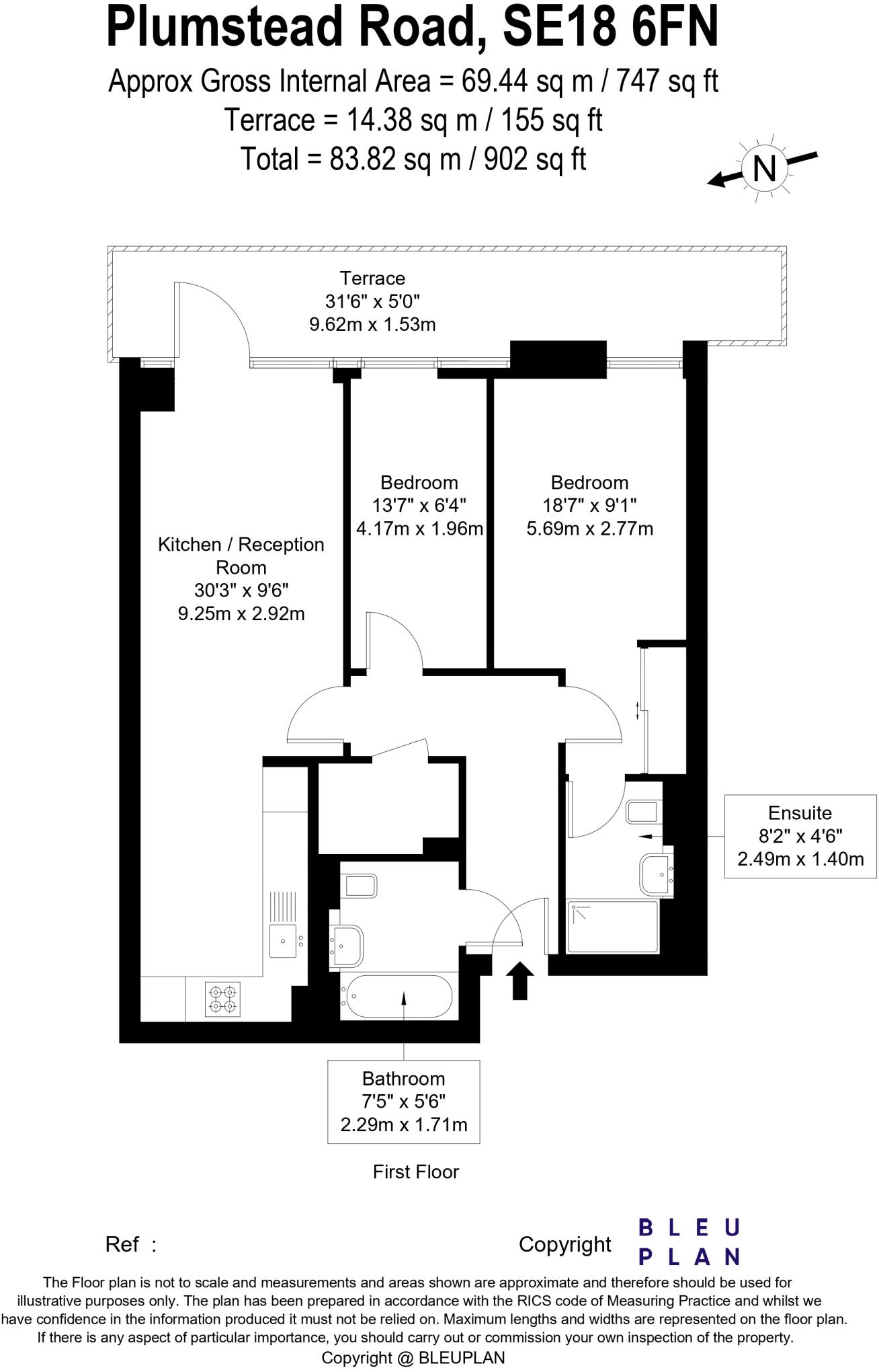 Naval House 6 Victory Parade, London, SE18 floorplan