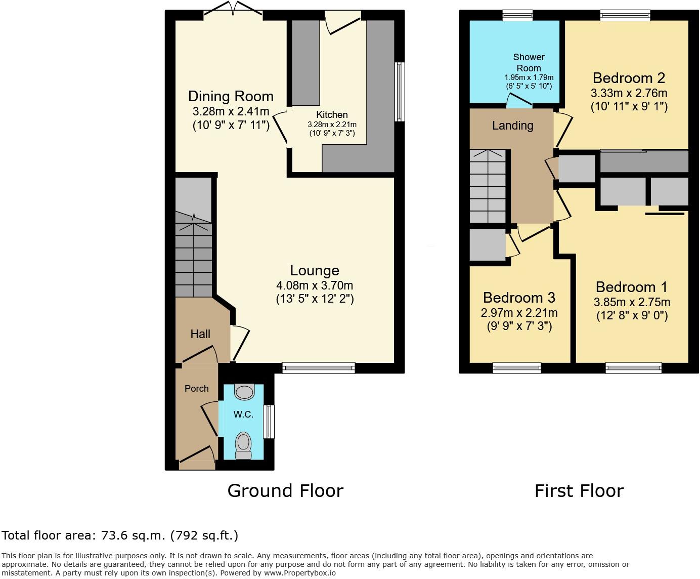 42, Union Place, Brightons, Falkirk, FK2 0FH floorplan