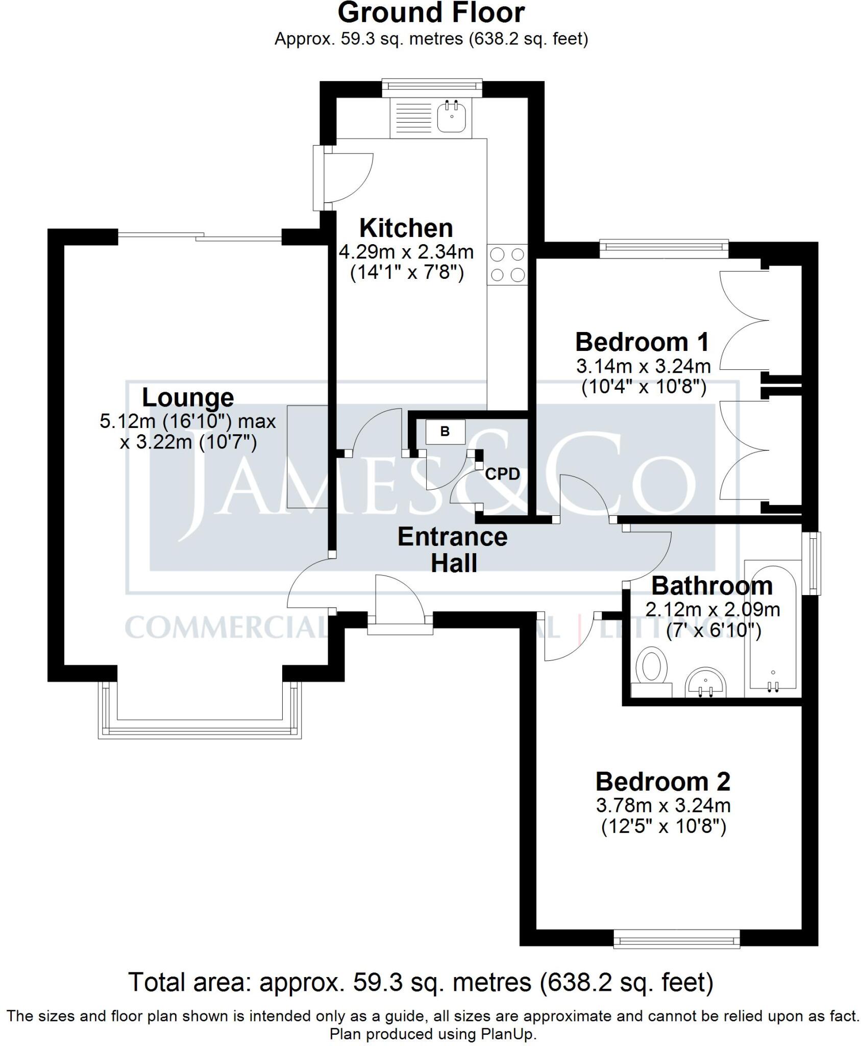 Hawthorn Close, Halstead floorplan
