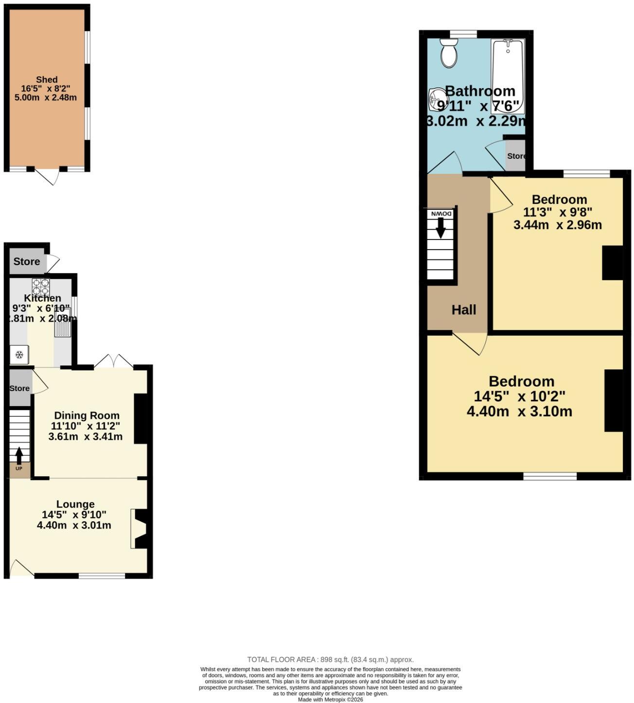 Torrington Road, Ashford, TN23 floorplan