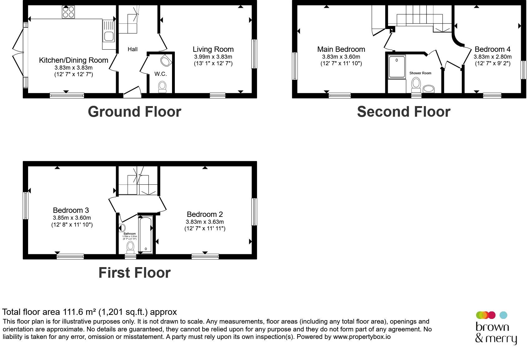 Diana Way, Fairfields, Milton Keynes floorplan