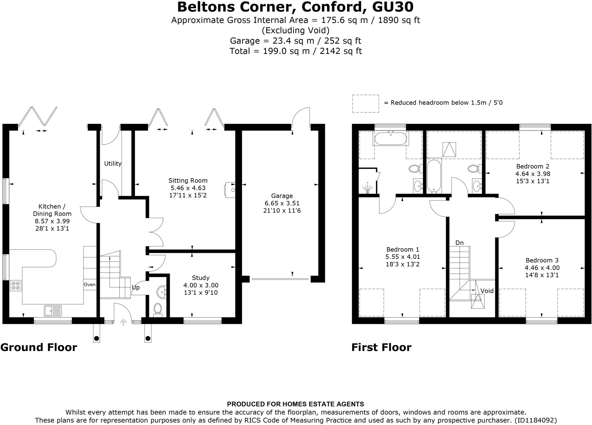 Conford, Liphook, Hampshire floorplan