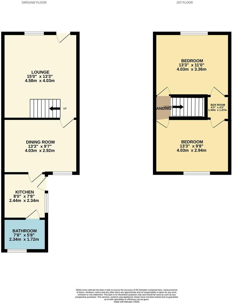 8A, Cross Street, Northam floorplan