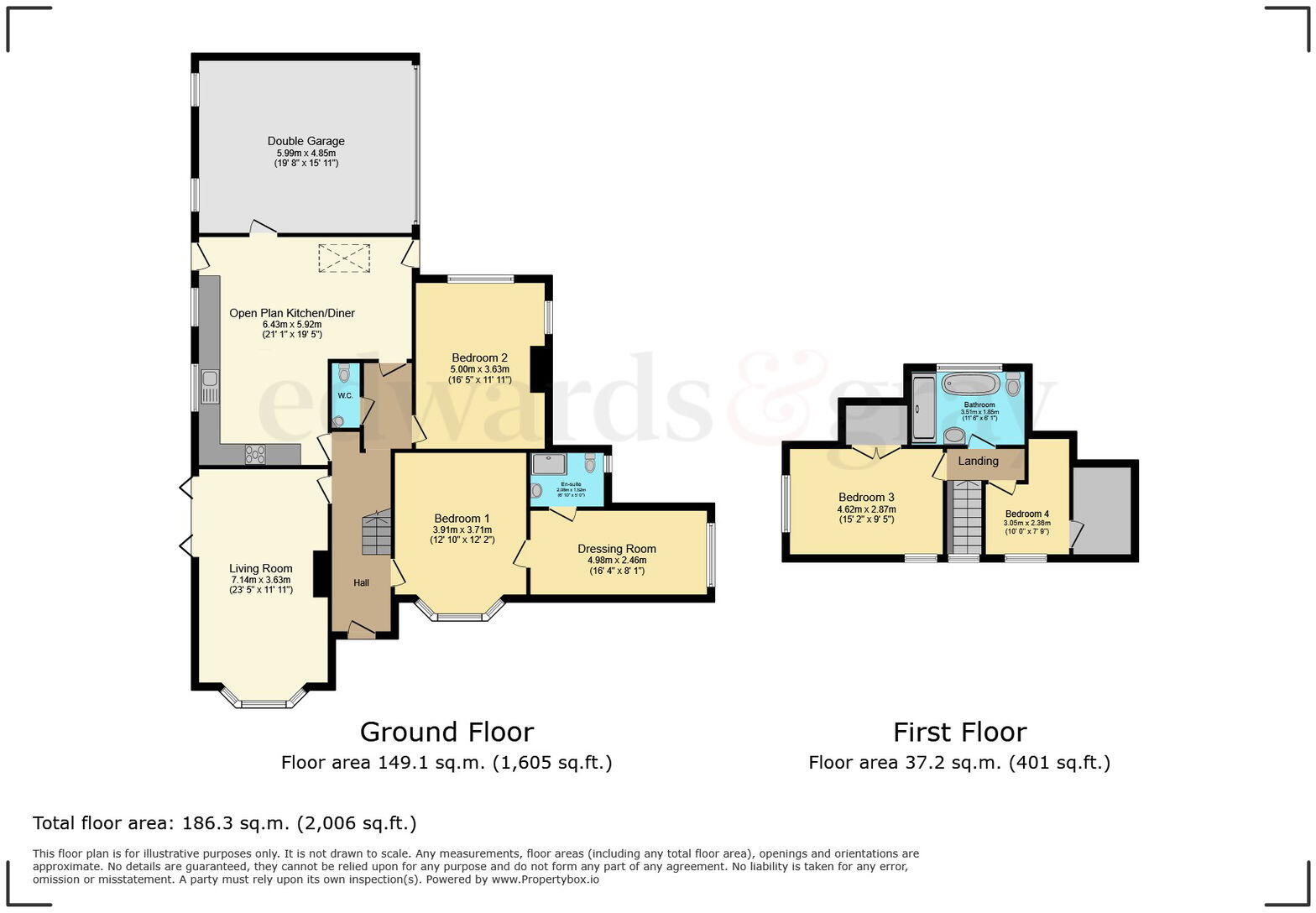 Rugeley Road, Burntwood, WS7 9BJ floorplan