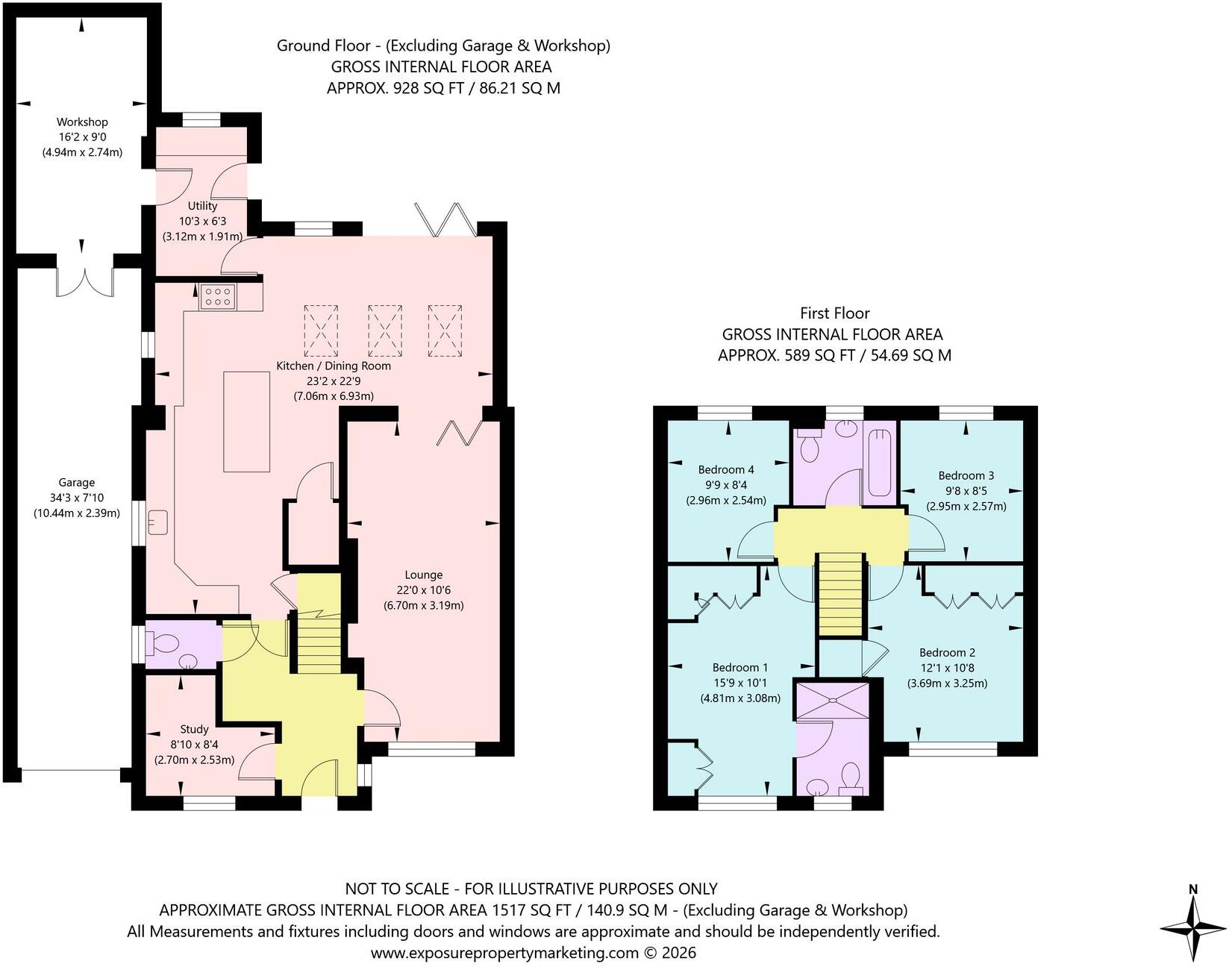 Ryburn Close, York, YO30 floorplan