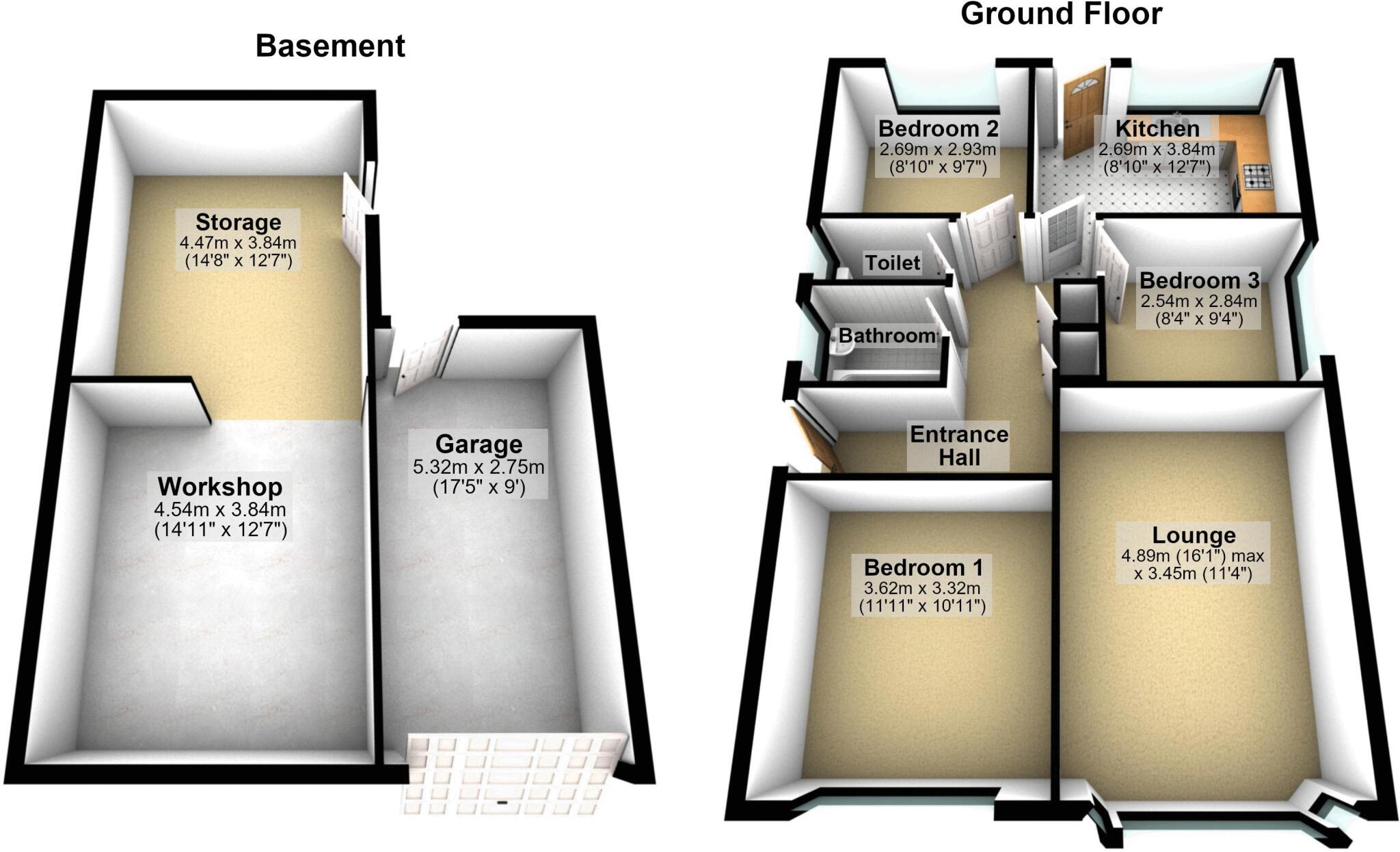 High Meadows, Greetland floorplan