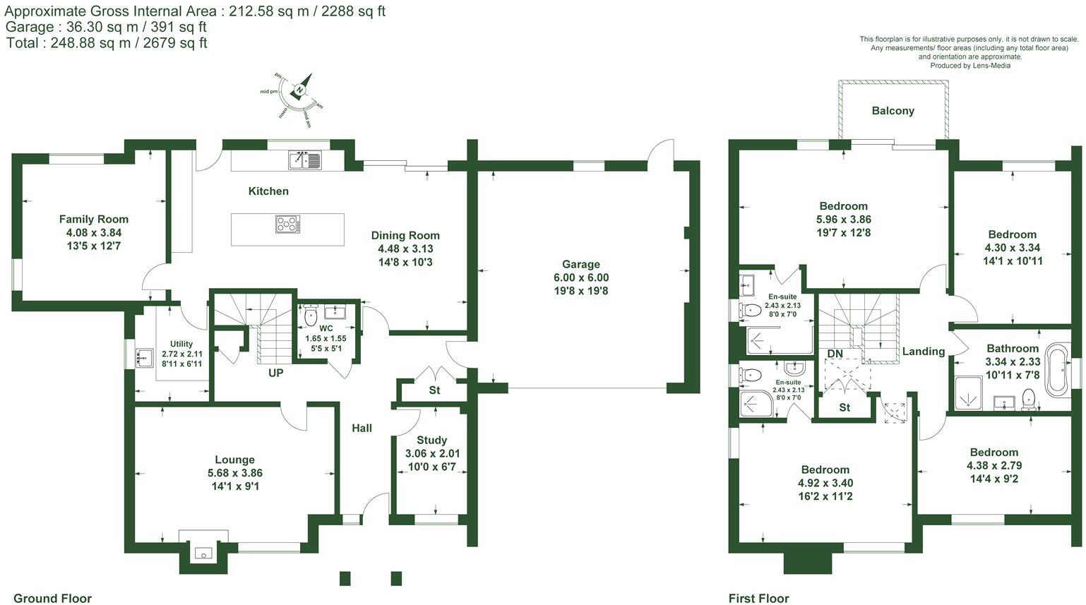 Calder House Lane, Bowgreave, Preston floorplan