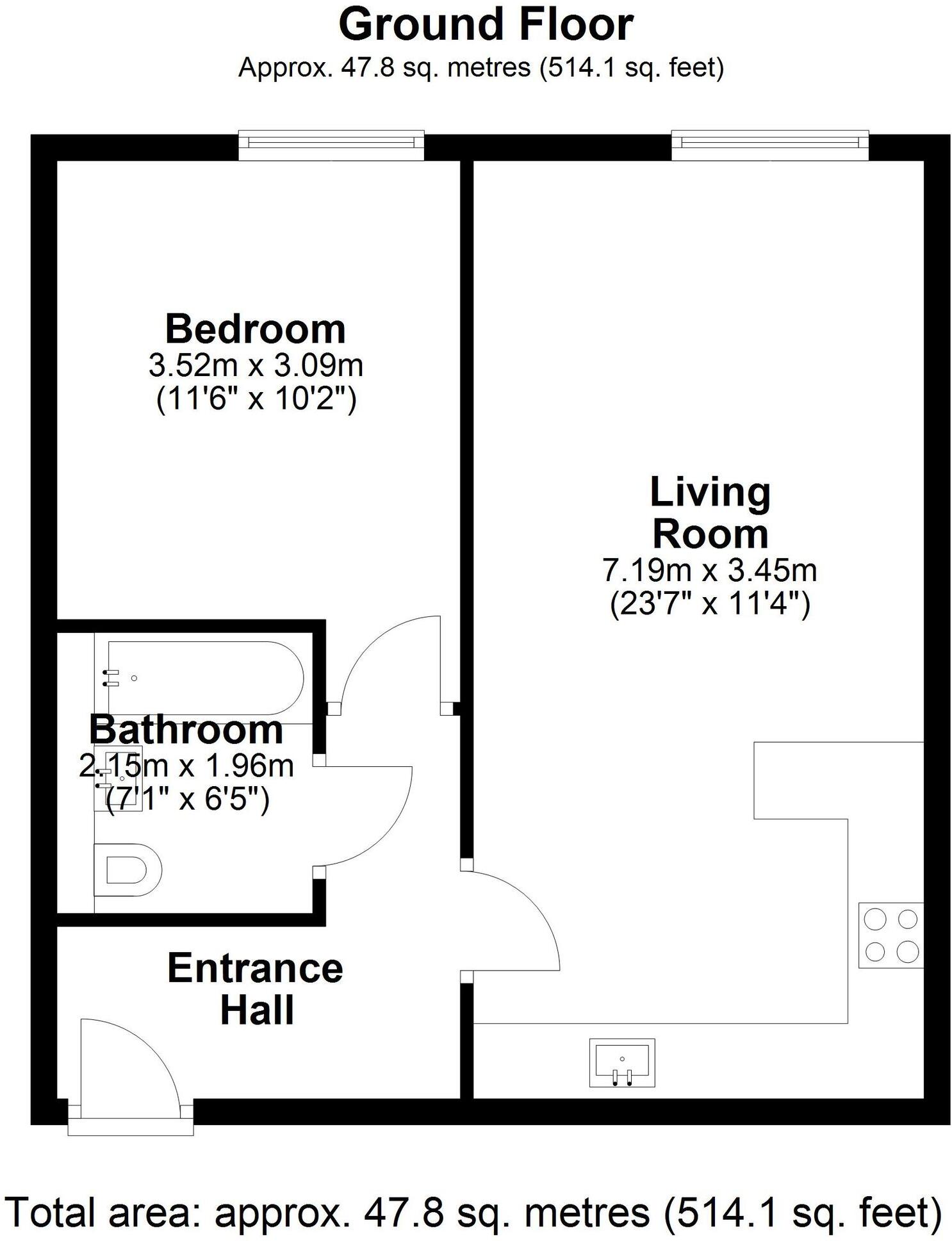 London Road, Northwich, CW9 floorplan
