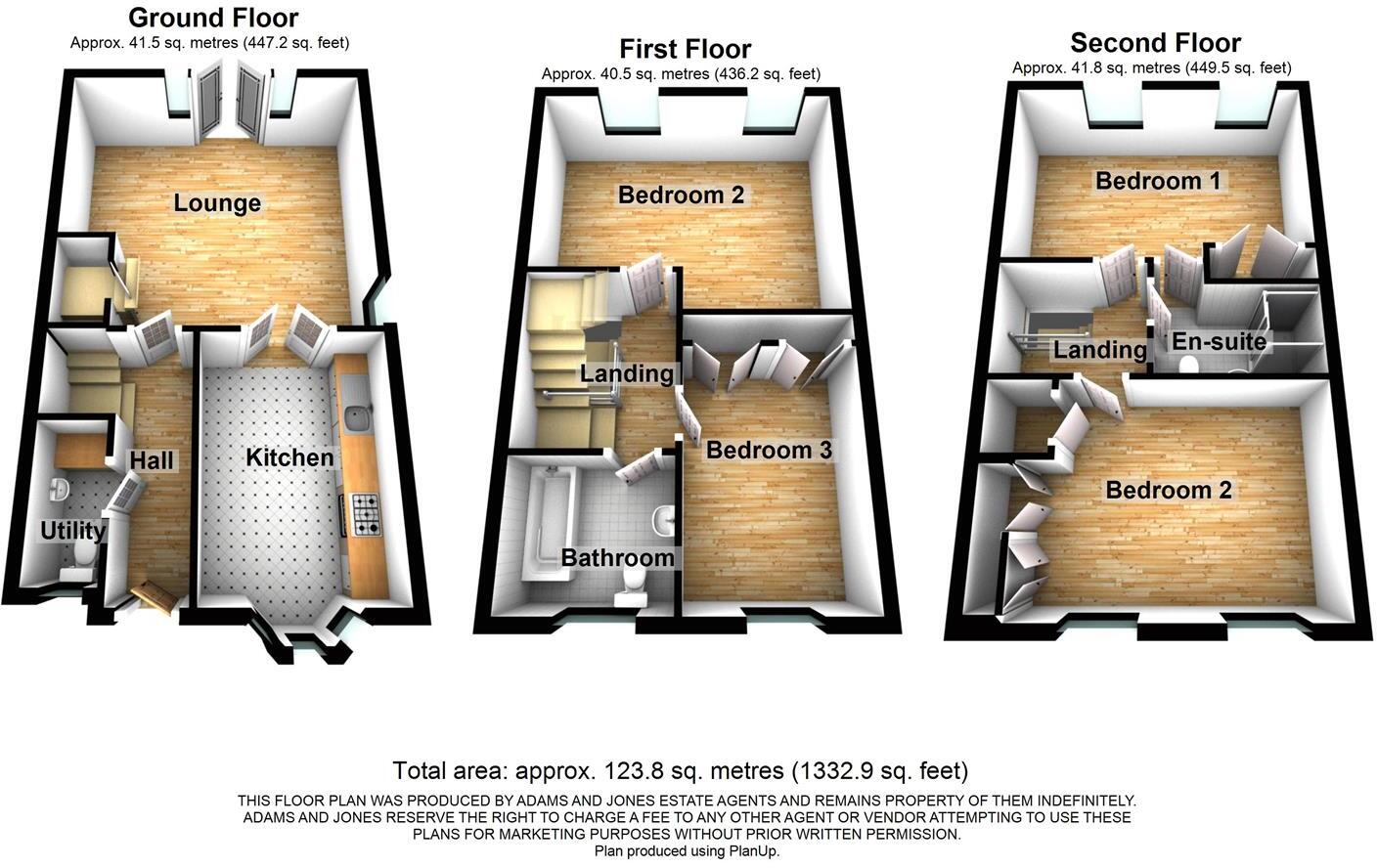 Limner Street, Market Harborough floorplan