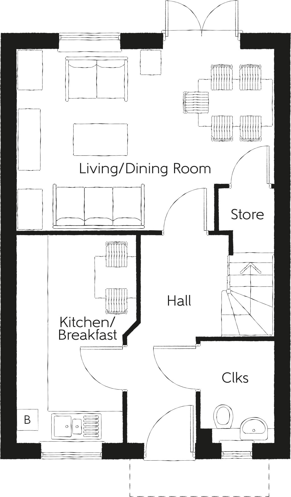 Land Off Broad Street, Green Road,
Maldon,
Essex,
CM9 8NY floorplan