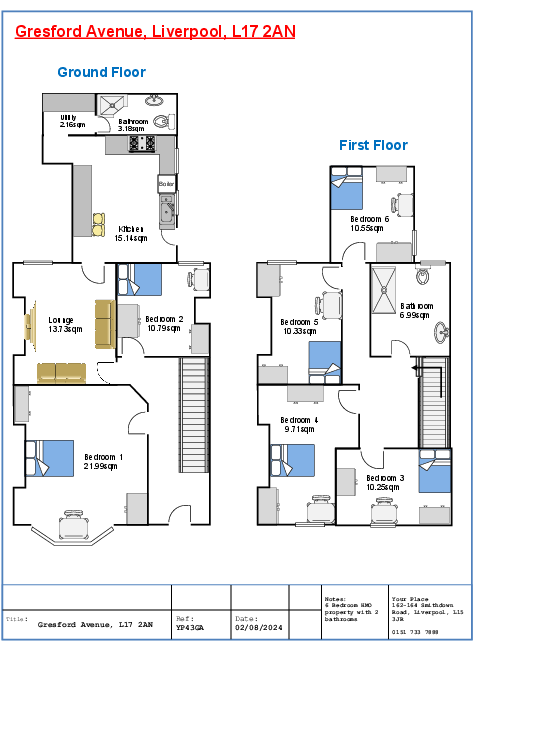 Gresford Avenue, Liverpool floorplan