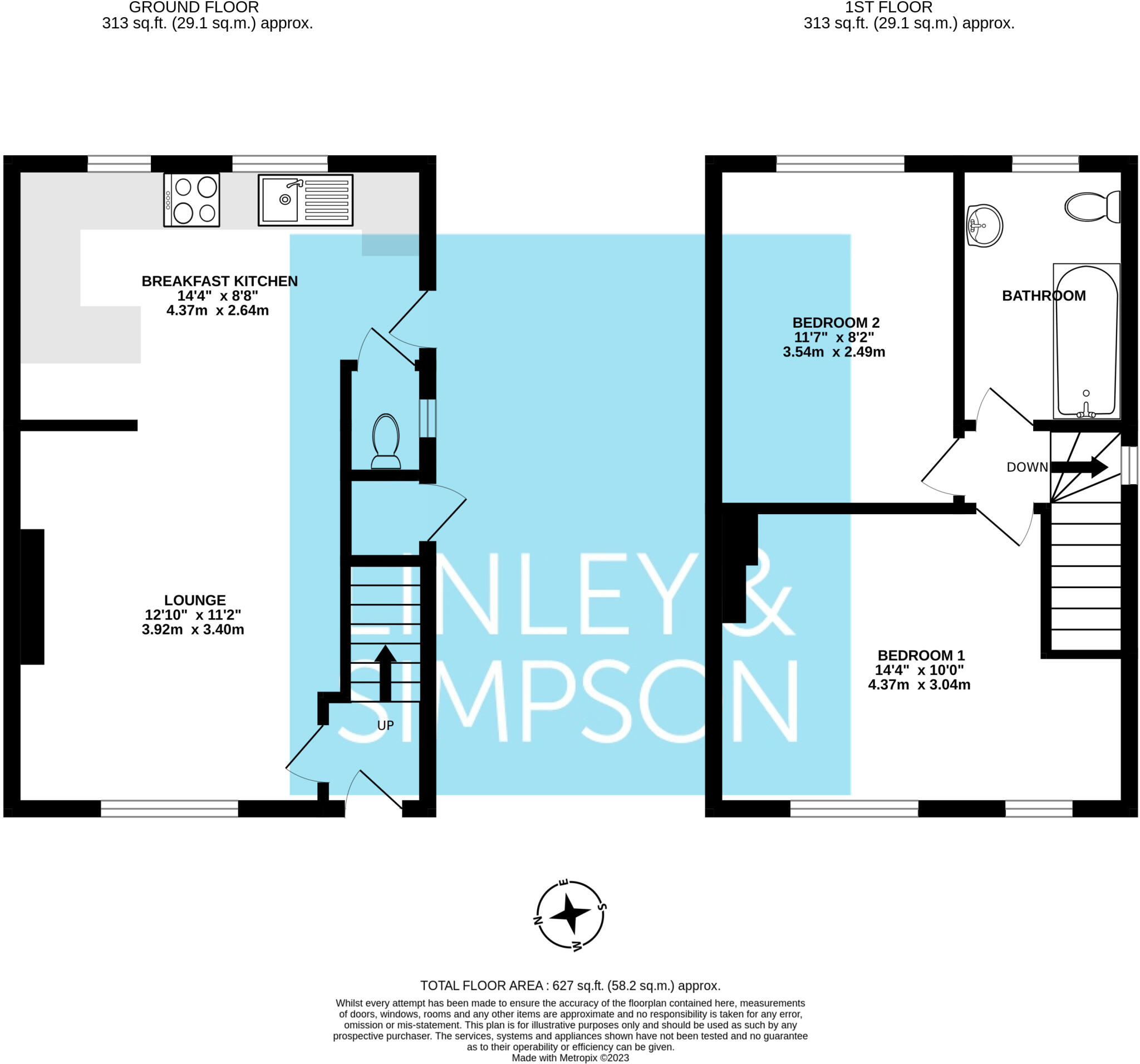 Montague Street, South Bank, York, YO23 floorplan