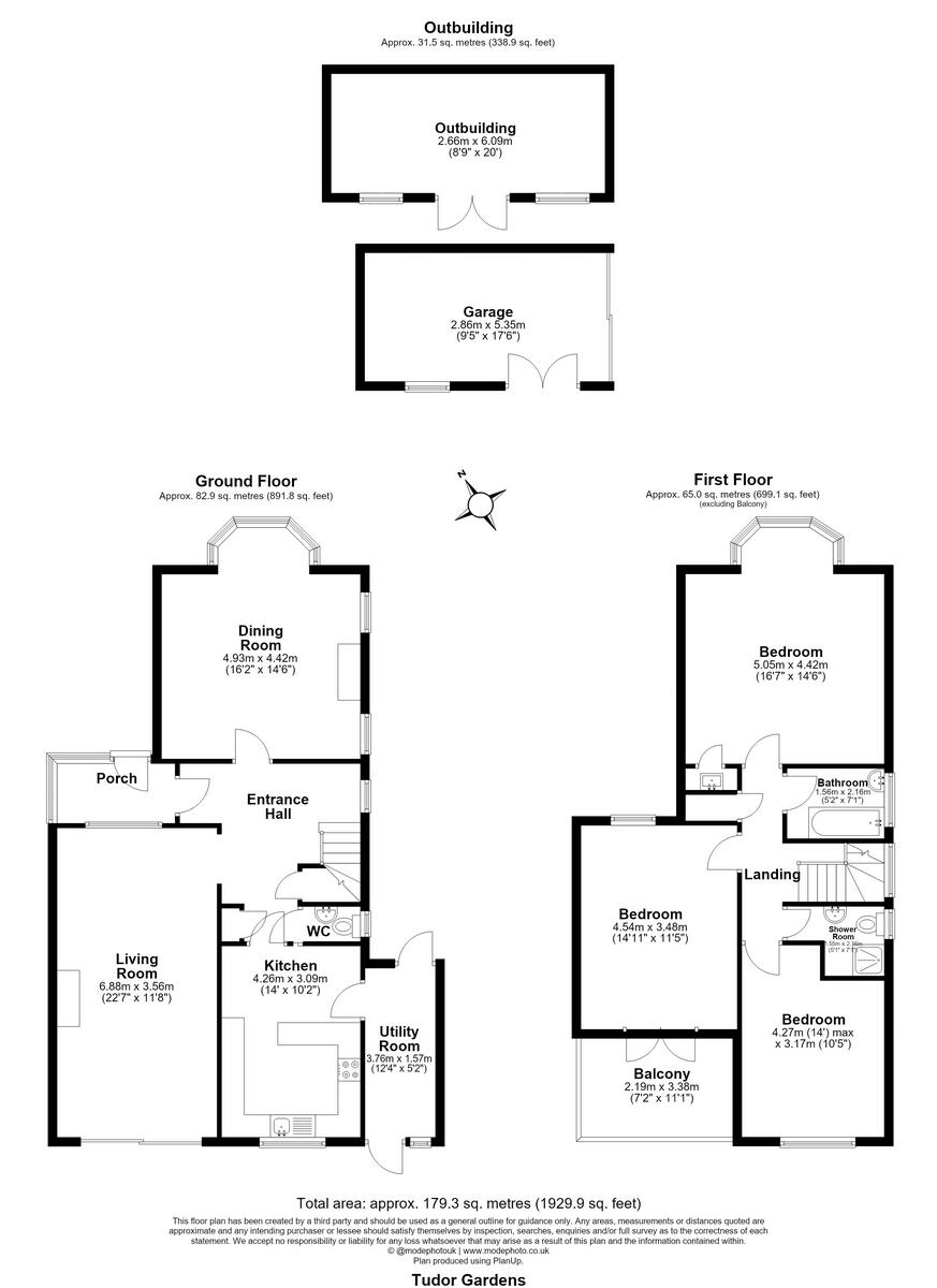 Tudor Gardens, Leigh-on-sea, SS9 floorplan