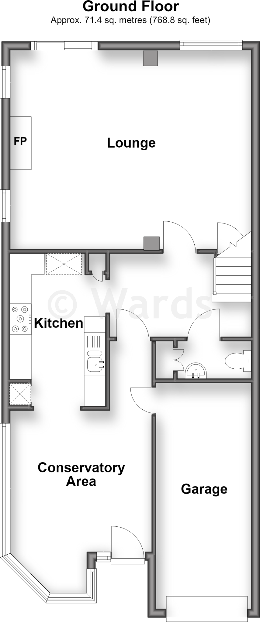 Margetts Place, Lower Upnor, Rochester, Kent floorplan