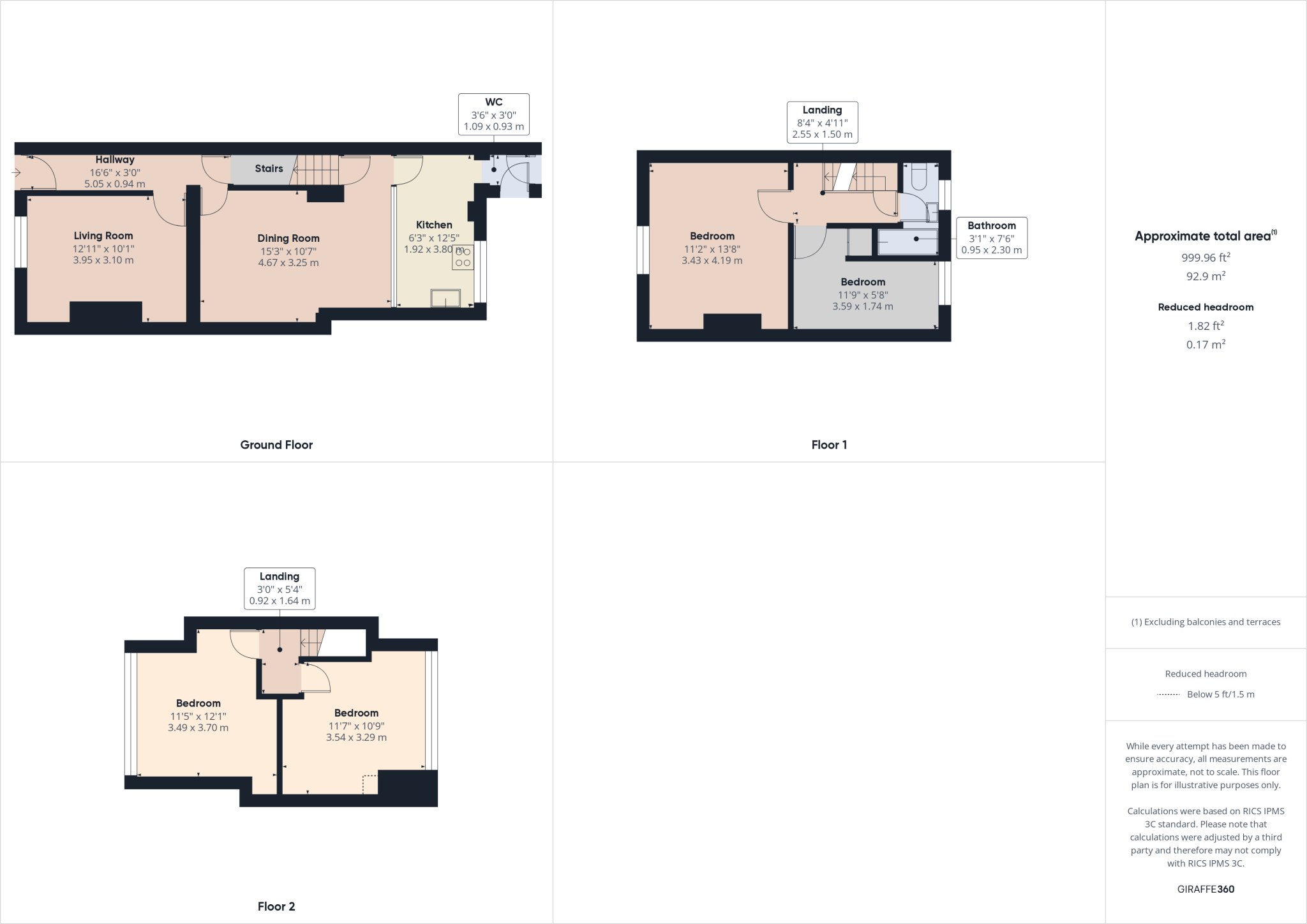 Curzon Road, Bradford, West Yorkshire, BD3 floorplan