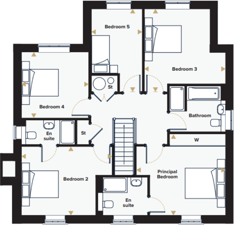 Hopkins Homes at Abbots Vale,
Bury St. Edmunds,
IP33 2BS floorplan