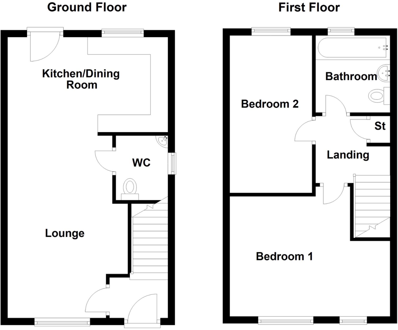 Cross Bank,
doncaster,
DN4 8BE floorplan
