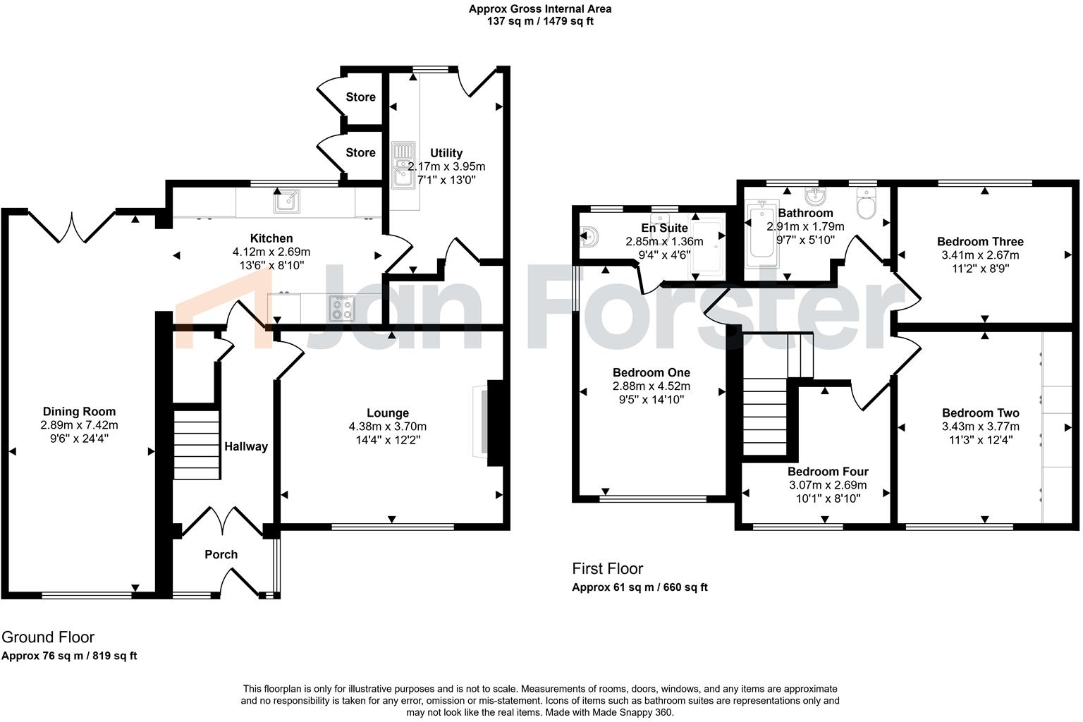 Woburn Way, Newcastle Upon Tyne floorplan
