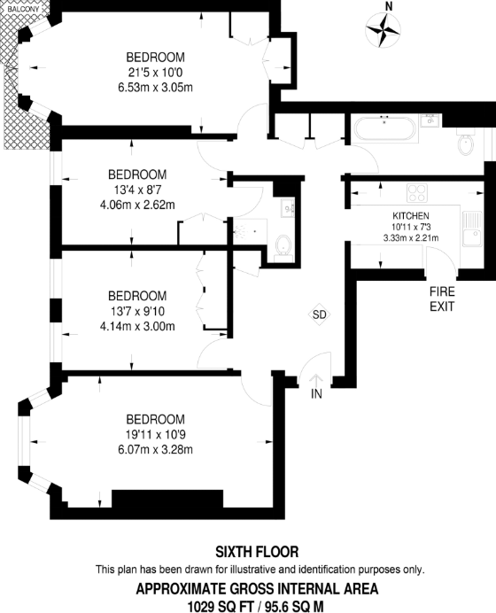 Dorset House, Gloucester Place, Marylebone, NW1 floorplan