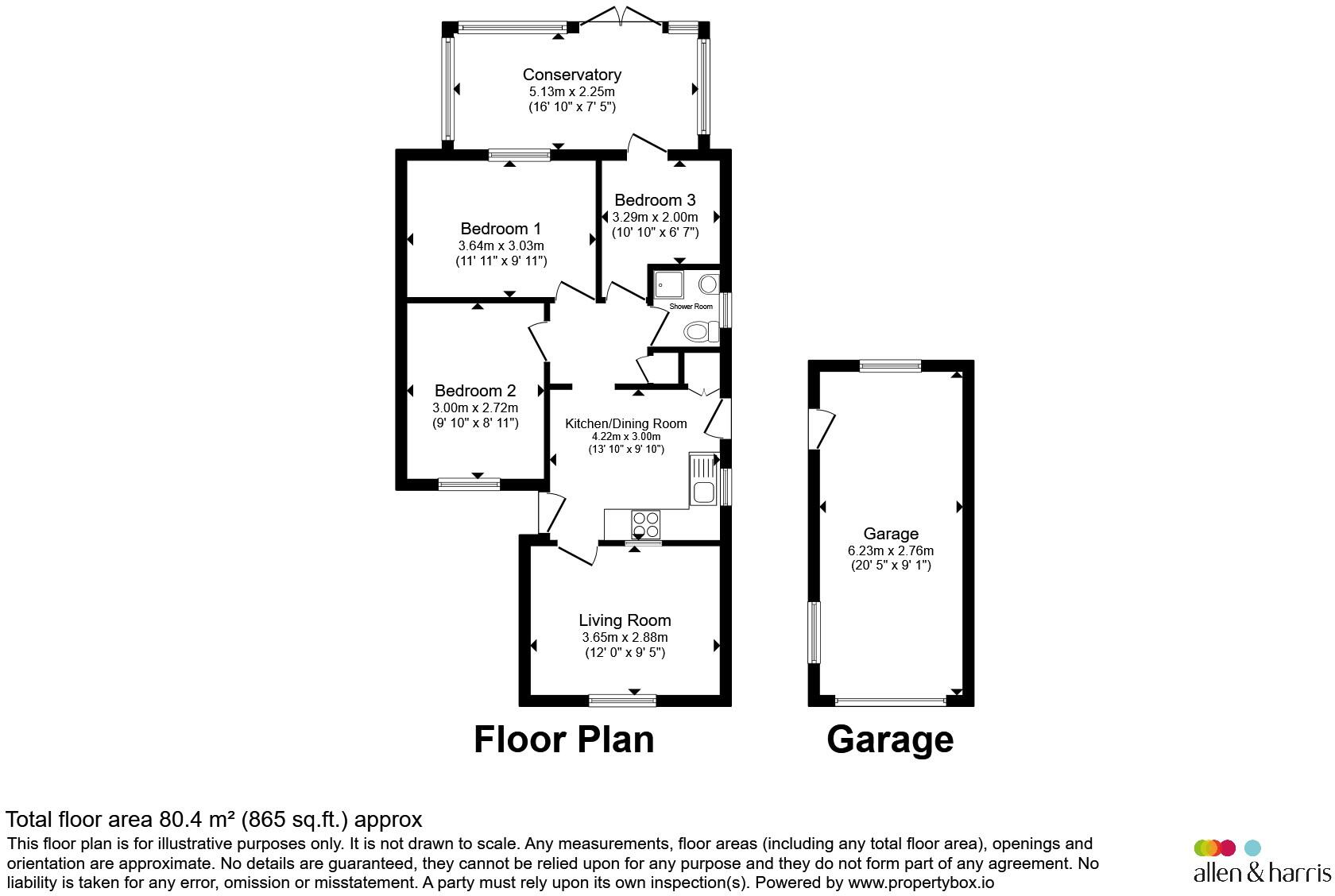 Barnard Close, Swindon floorplan