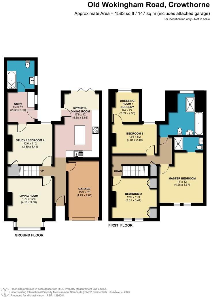 Old Wokingham Road, Crowthorne, Berkshire, RG45 6SS floorplan