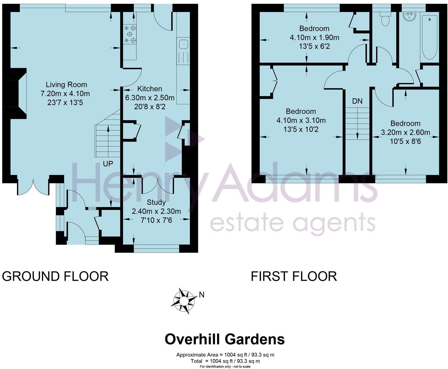 Overhill Gardens, Brighton, BN1 floorplan