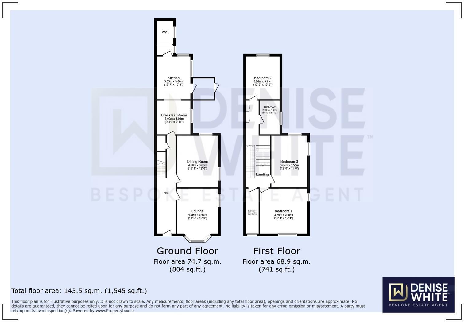 Orford Road, Endon, Staffordshire, ST9 9DX floorplan
