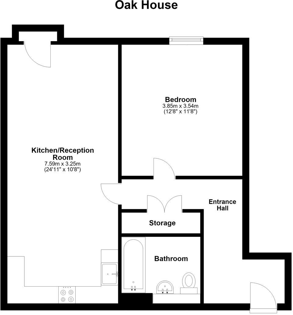 Gladstone Park Gardens, London floorplan