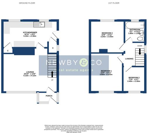 Kirkstone Close, Glenfield, Leicester floorplan
