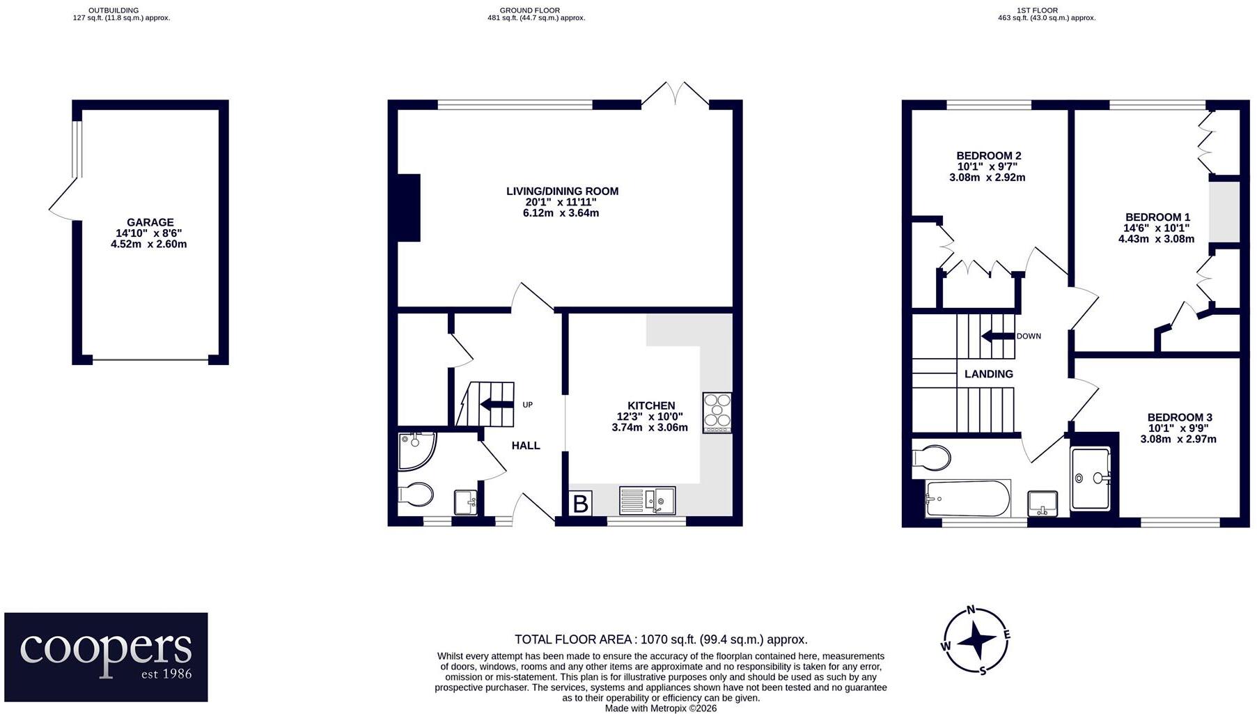 Lovett Road, Harefield, Uxbridge floorplan