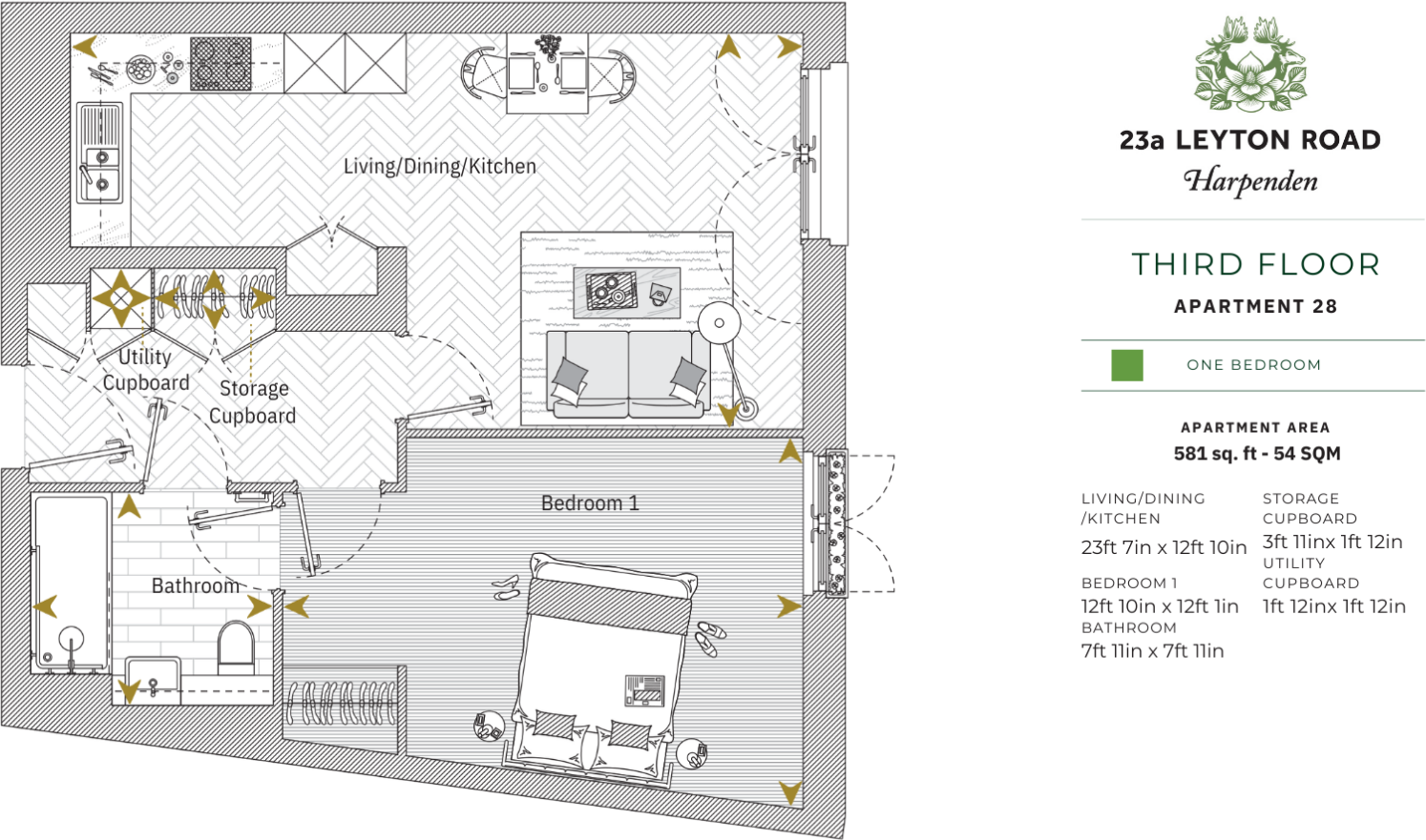 Leyton Road, Harpenden, Hertfordshire, AL5 floorplan
