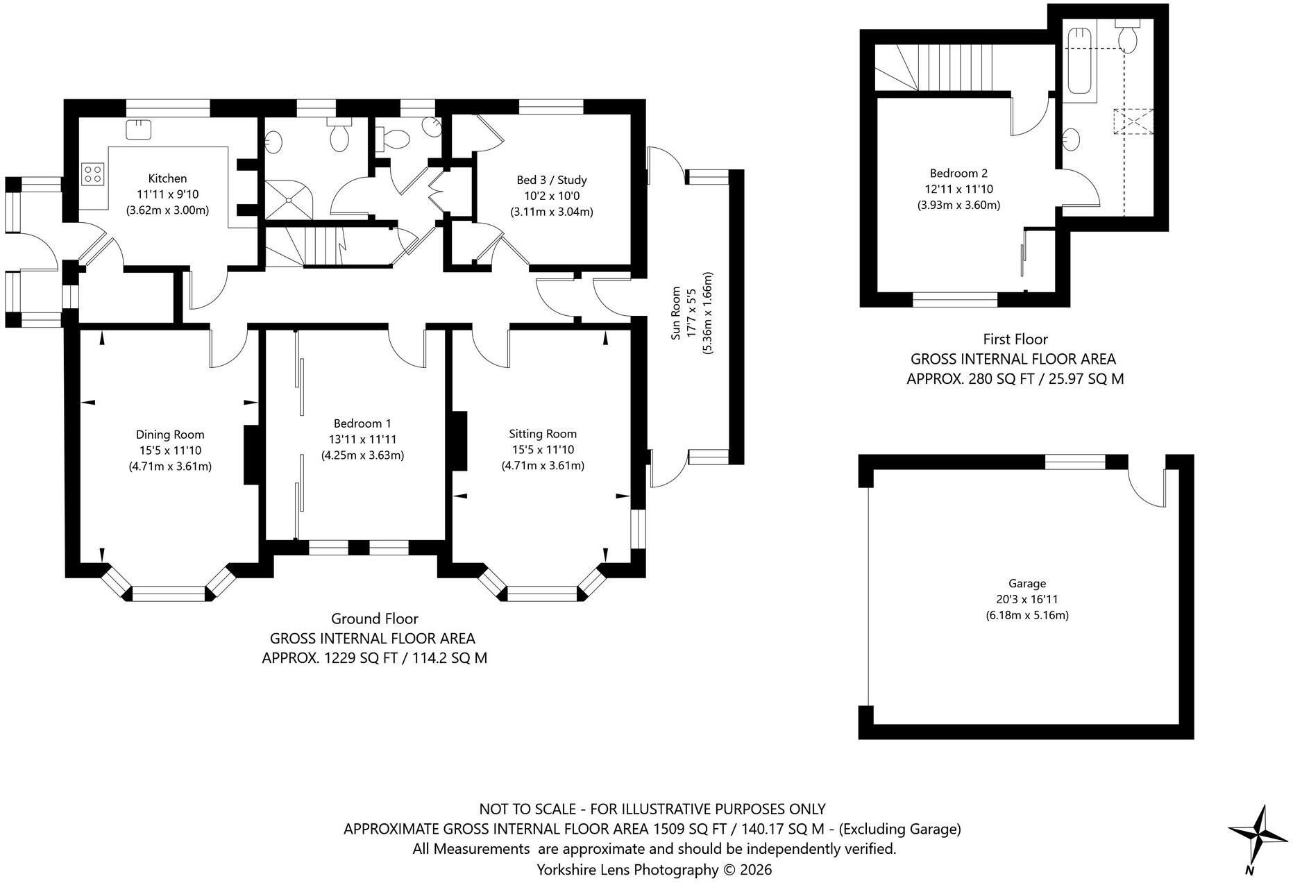 Tadcaster Road, Copmanthorpe, YO23 floorplan